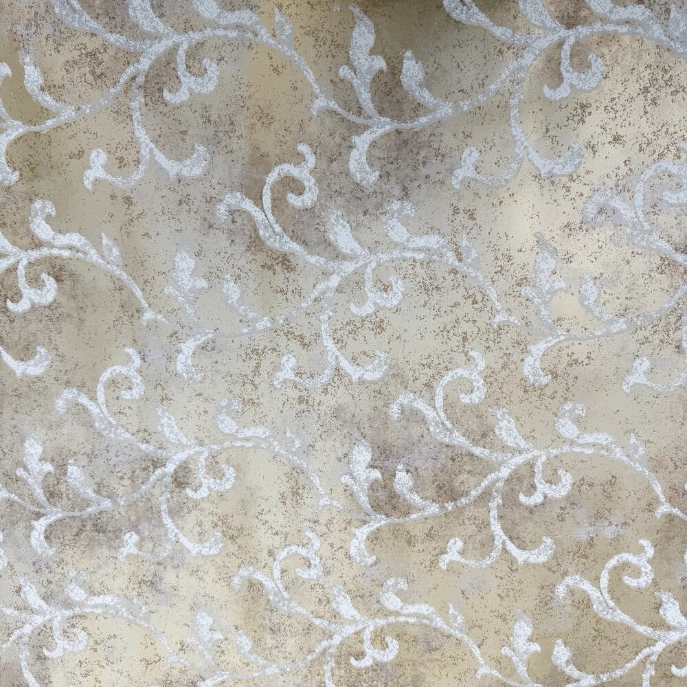 West Wind Designs Fine Wallpaper Damask French Style Gold GL4603 1 Roll New